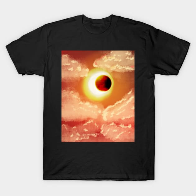 Solar Eclipse | 2024 T-Shirt by ghostieking